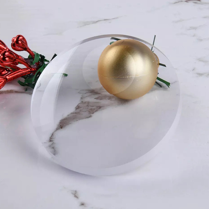 1,56 puolivalmis pyöreä yläosa kaksiteholinssi